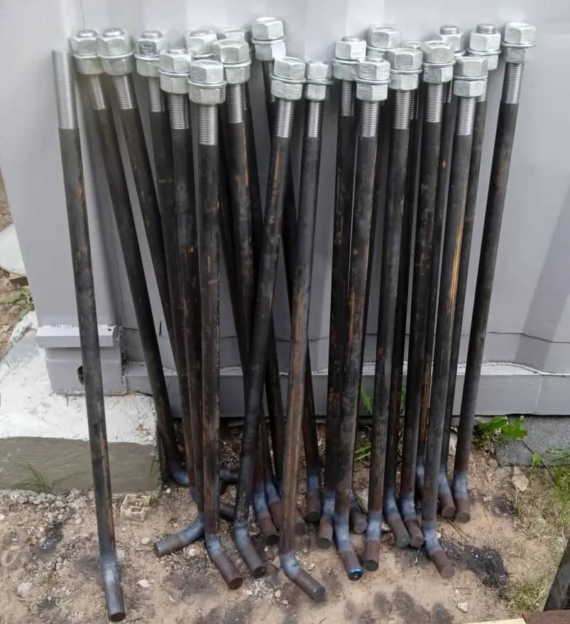 Патия болтов фундаментных анкерных готова к отгрузке потребителям