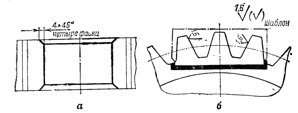 Вставка для ремонта шестерни. Чертеж. ВолгоВятМетСтрой